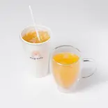 《無添加》マンゴーアップルジュース(mug cafe 北浜店)
