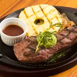 ハラミステーキ BBQソース Skirt Steak with BBQ Sauce（hale'aina HOA Shibuya）