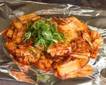 【狸狸亭定番の味】豚キムチ Pork and Kimchi(ぽんぽこ亭 (狸狸亭)天満橋店)
