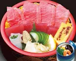 特撰大トロ鉄火ちらし Specially-Selected Raw Fatty Tuna Chirashi（玄海ざんまい博多店）