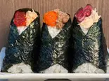 おにぎりごりちゃん定番の3種セット!(おにぎりごりちゃん 天神店)