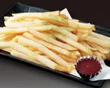 お寿司屋さんの大盛りポテトフライ Extra Portion of French Fries（玄海ざんまい博多店）