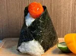 卵黄醤油漬 Egg yolk in soy sauce(おにぎりごりちゃん 天神店)