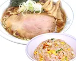 B定食(醤油ラーメンと半チャーハン)（ジロー's テーブル上板橋店）