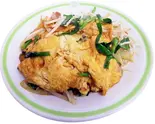 ニラ玉定食 Chinese Chive Omelette Set Meal（ジロー's テーブル上板橋店）