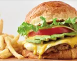 アボガドチーズバーガー(ポテトセット) Avocado Cheese（TEDDY'S BIGGER BURGERS 横浜みなとみらいワールドポーターズ店）