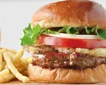 ハワイアンバーガー(ポテトセット) Hawaiian Burger（TEDDY'S BIGGER BURGERS 横浜みなとみらいワールドポーターズ店）