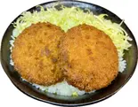 【メンチカツ】丼 Minced meat KATSUDON (2 cutlets)（会津若松ソースカツ丼 ぐり勝亭 浅草本店）