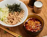 【新】うま辛肉つけそば Spicy Meat Dip Noodles（うちそば 芝浦二丁目店）