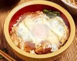 W(ダブル)卵とじカツ丼 Double Cutlet with Simmered Egg Rice Bowl（うちそば 芝浦二丁目店）