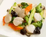 ホタテと旬菜炒め（上海灘dining 田町店）