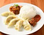 ネパール餃子(モモ)セット Nepal Dumplings (Momo) Set(ネパール餃子酒場 そるてぃ)