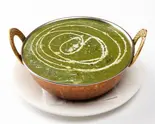 ほうれん草キーマカレー(sag keema curry)【単品】(ネパール餃子酒場 そるてぃ)