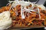 つぶ貝そうめん（韓国料理 ヤキハンキ）