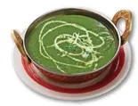 ほうれん草チキンカレー Spinach Chicken Curry（ニューサラティー 中落合店）