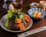 和風おろしハンバーグ定食 Japanese-Style Grated White Radish Hamburg Steak Set Meal（うどん処 いづも）