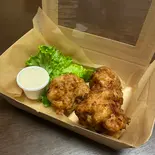 【VG】大豆ミート唐揚げ(3個入り)Soy Meat Karaage(3pcs)（こまきしょくどう）