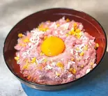 ねぎとろ丼 普通盛り Fatty Tuna Bowl Normal Size（鮨と海鮮丼 艶ノコク）