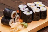 かんぴょう巻(細) Dried gourd shavings sushi roll(thin)（鮨と海鮮丼 艶ノコク）