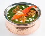 ほうれん草チキンカレー セット【Sag Chicken Curry Set】（インドカレーグラス勝どき店）