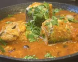 サバのトマト煮(アラビアータ風)（TEPPAN味楽）