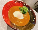 温玉カレーうどん(小ライス付き)(万空うどん田舎っ子)