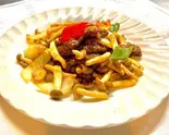牛肉のXO醬炒め（チャイナ厨房）