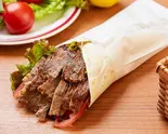 ビーフケバブラップ Beef Kebab Wrap（SARAY KEBAB）