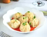 ネパール蒸し餃子 (モモ Momo)（レストラン ヒマラヤ）
