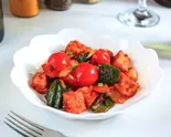 豆腐チリ Tofu Chili（レストラン ヒマラヤ）