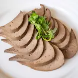 豚レバー 醤油味付け 醤猪肝 TRY this pork liver（明洞본죽＆비빔밥 ビビンバと本格スンドゥブ 北千住店）