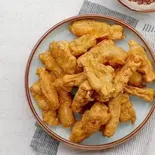 台湾風エリンギ揚げ（明洞본죽＆비빔밥 ビビンバと本格スンドゥブ 北千住店）