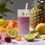 アサイースムージー レギュラー  acai smoothie regular size（明洞본죽＆비빔밥 ビビンバと本格スンドゥブ 北千住店）