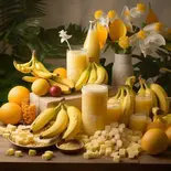 バナナイチゴ プロテイン  Banana strawberry Protein（明洞본죽＆비빔밥 ビビンバと本格スンドゥブ 北千住店）