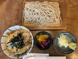 親子丼セット（甲州屋蕎麦店 koushuuyasobaten）
