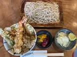 天丼セット（甲州屋蕎麦店 koushuuyasobaten）