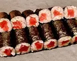 鉄火巻(生まぐろ使用) Raw Tuna Roll（寿司処 角 日比野店）