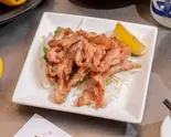 但馬高原鶏のせせり塩焼き Salt-Fried Chicken Neck（お好み焼き＆鉄板焼き 花門亭 東門街店別館）