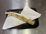 アスパラの天ぷら（揚げたて天ぷらマルニ）