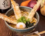 ちく天うどん Udon Noodles with Chikuwa Fishcake Tempura（花さき じんの庵 Hanasaki Jinnoan）