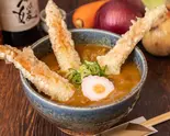 ちく天カレーうどん Curry Udon Noodles with Chikuwa Fishcake Tempura（花さき じんの庵 Hanasaki Jinnoan）
