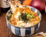 当店男性人気No.1 天どじ丼 Egg-Topped Tempura Rice Bowl（花さき じんの庵 Hanasaki Jinnoan）