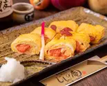 特性明太子だし巻き玉子 Rolled Omelette Made with Special Broth ＆ Pollack Roe（花さき じんの庵 Hanasaki Jinnoan）