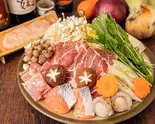 ちゃんこ鍋シェアセット(2人前) Chanko Hot Pot Set (Serves 2)（花さき じんの庵 Hanasaki Jinnoan）