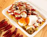 ＼肉2倍/NY屋台の【スパイシー】タコスミートのチキンオーバーライス（タコスミートのチキンオーバーライス KING CHICKEN(キンチキ)ドン・キホーテ北池袋店）