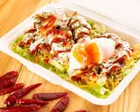 NY屋台の【スパイシー】タコスミートのチキンオーバーサラダ（タコスミートのチキンオーバーライス KING CHICKEN(キンチキ)ドン・キホーテ北池袋店）