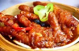 鶏足の香港式煮込み 豉汁凤爪(香港飲茶 本格中華 望水楼)