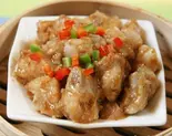 スペアリプの豆豉蒸し 豉汁排骨(香港飲茶 本格中華 望水楼)