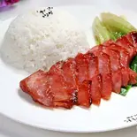 香港蜜汁チャーシューご飯 叉烧饭(香港飲茶 本格中華 望水楼)