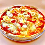 Shrimp pizza with mayonnaise(8inch) エビマヨピザ（TSUKIJI Night Delivery PAKA）